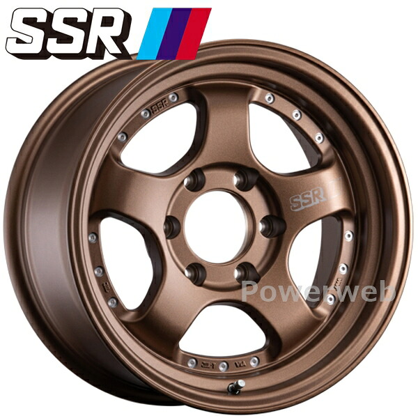 SSR DEVIDE SP1 Trail (ディバイド SP1 トレイル) 17インチ 8.5J PCD:139.7 穴数:6 inset:0 フラットブロンズ [ホイール4本セット]