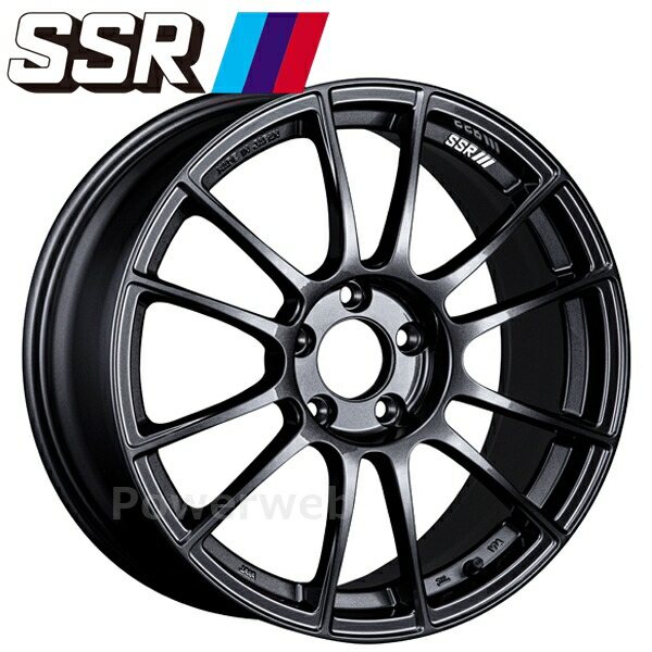 SSR GTX04 18インチ 8.5J PCD:112 穴数:5 inset:44 ダークガンメタ [ホイール4本セット]