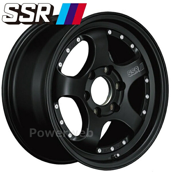 SSR DEVIDE SP1 Trail (ディバイド SP1 トレイル ランクル250) 18インチ 8.5J PCD:139.7 穴数:6 inset:52 フラットブラック [ホイール4本セット]｜PowerWeb
