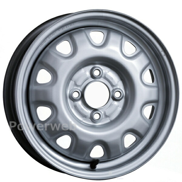 TOPYスチールホイール7本　DM3N17.5×6 127-9CS新車外し TOPYスチールホイール7本 DM3N17.5×6 127-9CS新車外し