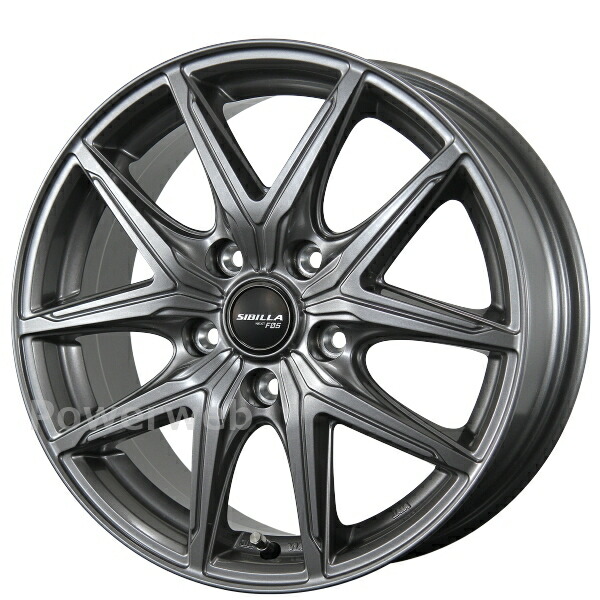 楽天市場】[ホイール1本(単品)] TOPY SIBILLA NEXT F05 17インチ