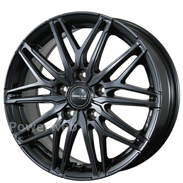楽天市場】ホイール1本 TOPY SIBILLA NEXT W45 (DGM) 15インチ