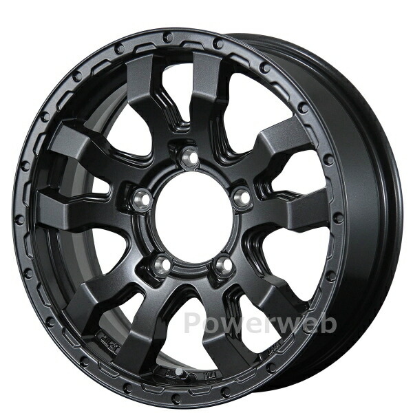 TOPY VABRO RR-01 16インチ 5.5J PCD:139.7 穴数:5 inset:0 ガンメタ (GM) トピー [ホイール4本セット]