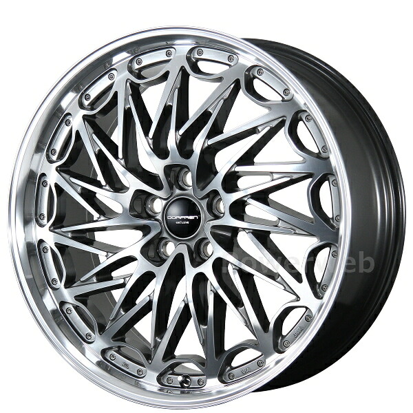 TOPY DORFREN exclusive TLM02 19インチ 8.0J PCD:120 穴数:5 inset:40 トヨタ純正 平座ナット仕様 ハイパーシルバー (H/S) トピー ドルフレンエクスクルーシブ [ホイール1本]｜PowerWeb