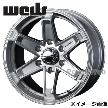 KEELER TACTICS 17インチ 7.0J PCD:130 穴数:6 inset:50 ハイパーシルバー (キーラー タクティクス) Weds [ホイール4本セット]｜PowerWeb