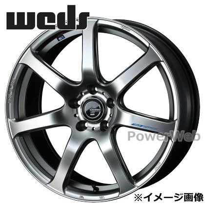LEONIS NAVIA 07 17インチ 6.5J PCD:114.3 穴数:5 inset:53 ハイパーシルバーブラック (レオニス ナヴィア 07) Weds [ホイール1本単位]｜PowerWeb