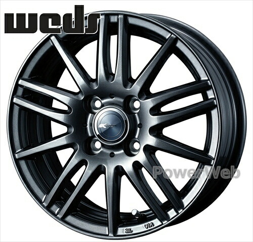ZAMIK TITO (ザミック ティート) 13インチ 4.0J PCD:100 穴数:4 inset:45 ディープメタル Weds [ホイール4本セット]｜PowerWeb