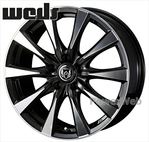 RIZLEY DI (ライツレー DI) 15インチ 6.0J PCD:100 穴数:5 inset:43 ブラックポリッシュ Weds [ホイール1本]｜PowerWeb