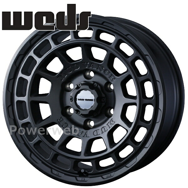 Weds MUD VANCE X TypeF 17インチ 8.0J PCD:139.7 穴数:6 inset:20 フルマットブラック (FMBK) ウェッズ マッドヴァンス [ホイール1本]
