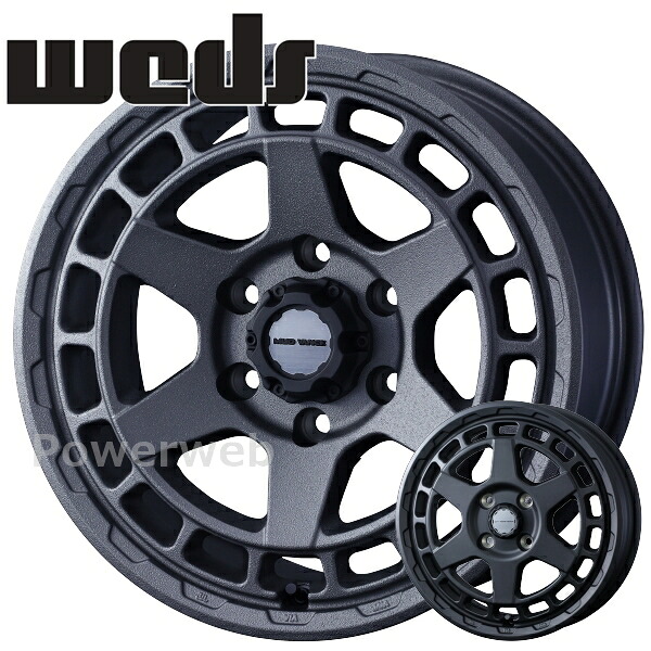 Weds MUD VANCE X TypeS 15インチ 4.5J PCD:100 穴数:4 inset:45 フリントグレイ (GRY) ウェッズ マッドヴァンス [ホイール4本セット]｜PowerWeb