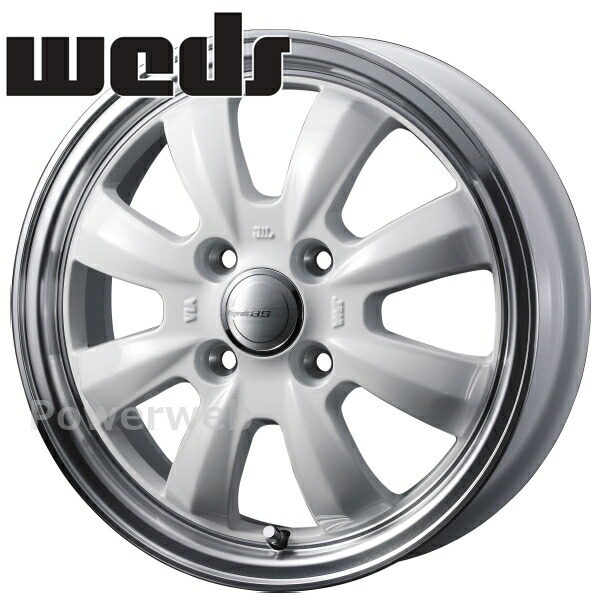 アルミホイール 15インチ ウェッズ   WEPS SPOORT  ホワイト アルミホイール 15インチ ウェッズ WEPS SPOORT ホワイト