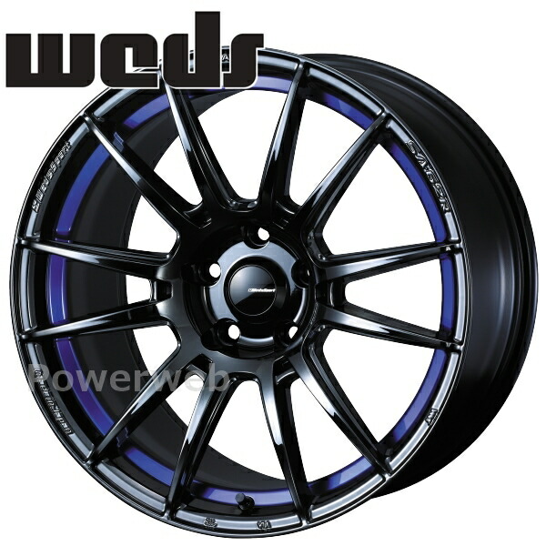 WedsSport SA-62R 17インチ 6.5J PCD:100 穴数:4 inset:42 ブルーライトクローム2 (BLC2) ウェッズスポーツ [ホイール4本セット]