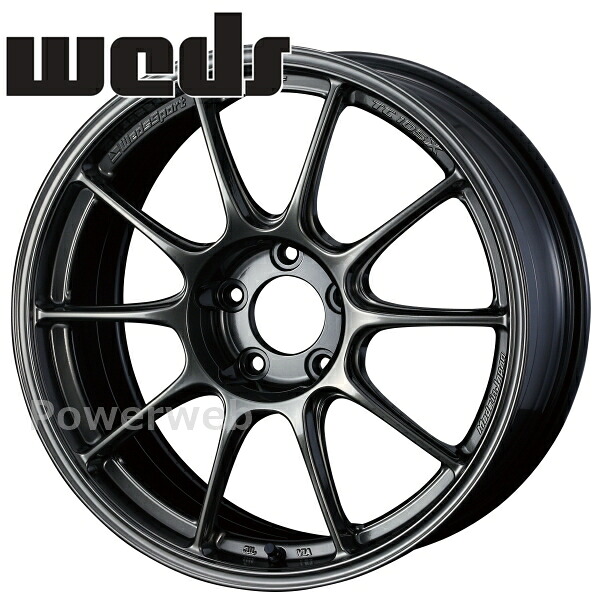 WedsSport TC105X 18インチ 9.0J PCD:120 穴数:5 inset:45 EJチタン (EJT) ウェッズスポーツ [ホイール4本セット]