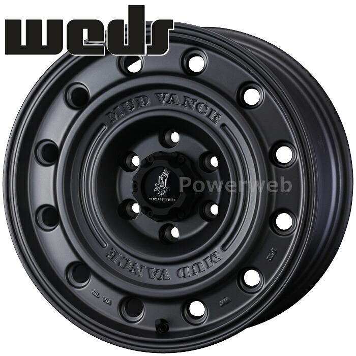 Weds MUD VANCE CL 18インチ 8.5J PCD:139.7 穴数:6 inset:50 マットグレイ (MGR) (ウェッズ マッドヴァンス CL) [ホイール4本セット]｜PowerWeb