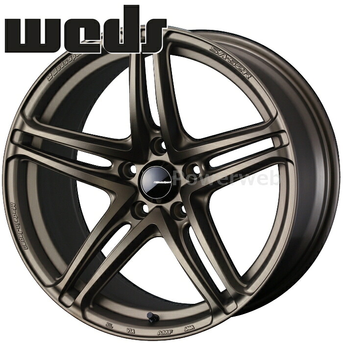 Weds WedsSport SA-52R 16インチ 6.5J PCD:100 穴数:4 inset:50 EJブロンズII (BRO) (ウェッズスポーツ SA52R) [ホイール1本]｜PowerWeb