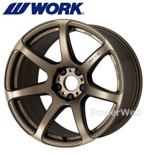 WORK EMOTION T7R 18インチ 10.5J PCD:114.3 穴数:5 inset:22 (ウルトラディープテーパー) アッシュドチタン (AHG) (ワーク エモーション T7R) [ホイール4本セット]｜PowerWeb