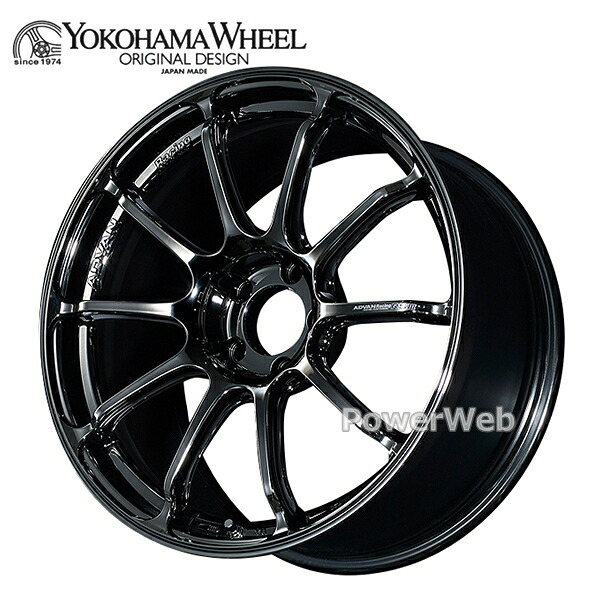 ADVAN Racing RSIII 19インチ 8.0J PCD:114.3 穴数:5 inset:45 ブラッククローム (BSP) アドバン レーシング RS3 [ホイール4本セット]｜PowerWeb