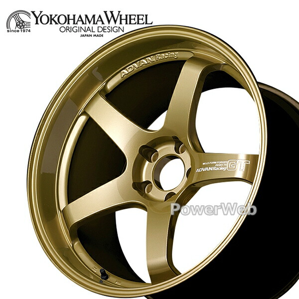 ADVAN Racing GT Premium Ver 20インチ 10.0J PCD:114.3 穴数:5 inset:35 レーシングゴールドメタリック (RGP) アドバン レーシング プレミアムバージョン [ホイール1本]