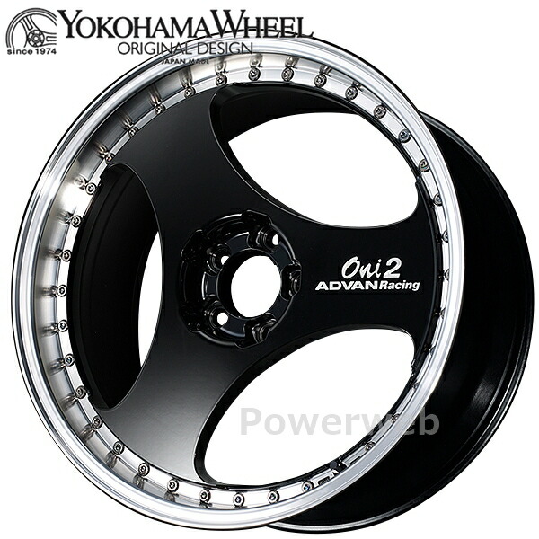 楽天市場】ADVAN Racing ONI2 Progressive 20インチ 10.5J PCD