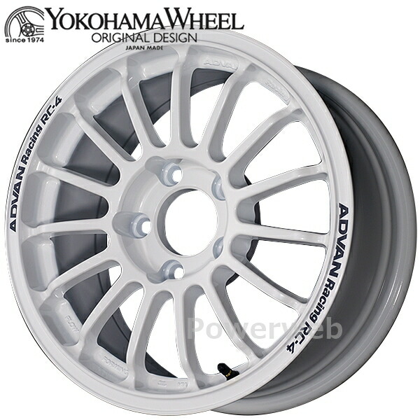 楽天市場】[ホイール1本(単品)] ADVAN Racing RC-4 15インチ×6.5