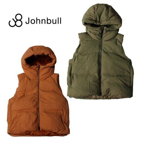 JOHNBULL   DOWNVEST  落ち込む限りない  AH-123  ジョンブル 落ち込む 羽毛