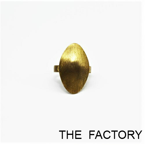 THEFACTORY RING リング　イエローゴールド　スターリングシルバー　カジュアル　普段使い 指輪 プレゼント 12号 記念日 誕生日 贈り物 ザファクトリー クリスマス シンプル 可愛い かわいい オシャレ おしゃれ 女の子 レディース｜Powwow Trading Post