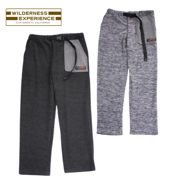 jr/ WILDERNESS EXPERIENCE フリースクライミングパンツ アウトドア ゆったり メンズ フリースパンツ｜Powwow Trading Post