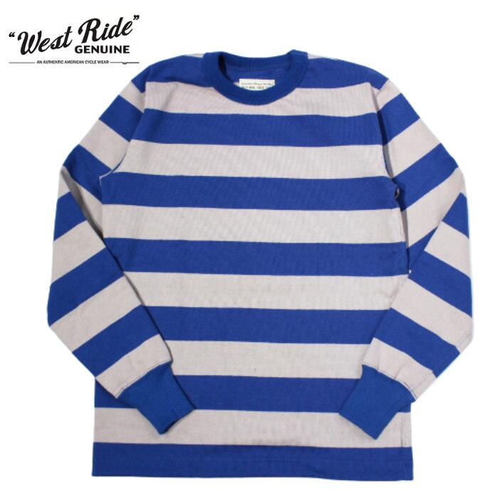 WESTRIDE 長袖スウェット　ヘビーボーダー　厚手　ロンT 38 M 楽天市場】WESTRIDE ウエストライド HEAVY BORDER LONG TEE BLK