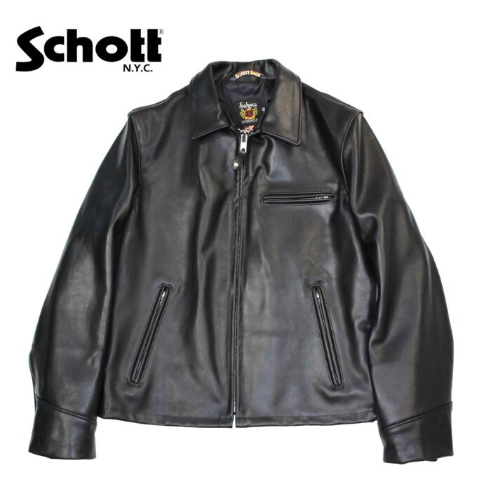 Schott レザージャケット　ヴィンテージ加工 Schott⭐︎Mショット レザージャケット ライダースジャケット