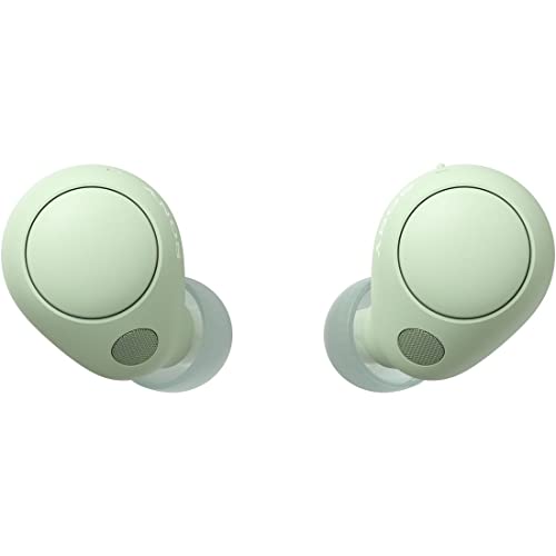 ソニー(SONY) 完全ワイヤレスイヤホン WF-C700N :高性能ノイズキャンセリング搭載/軽量・小型設計/音質アップスケール機能搭載/連続音楽再生時間最長 7.5時間/IPX4防滴性能/急速充電対応/クリアな通話性能/マルチポイント対応 セージグリーン WF-C700N GZ