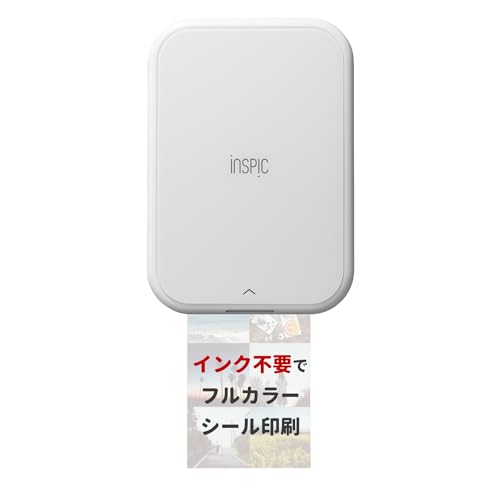 キヤノン Canon スマホ専用ミニフォトプリンター iNSPiC PV-223-WH 写真用 ホワイト フルカラー インク不要 14,144円