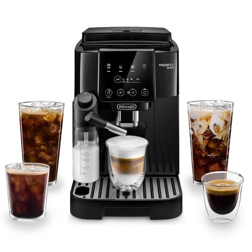 De’Longhi (デロンギ) 全自動コーヒーマシン マグニフィカスタート ECAM22062B コーヒーメーカー エスプレッソマシン 全4メニュー ラテクレマシステム マイラテ機能 カフェラテ 自動ミルクフロッサー [ブラック] デロンギファミリー登録で3年保証 76,550円