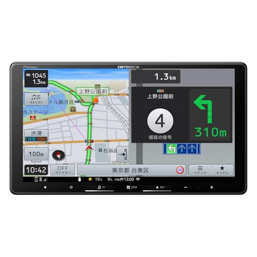 Pioneer カーナビ AVIC-RQ722 楽ナビ 9インチ HD IPS 無料地図更新 フルセグ Bluetooth HDMI カロッツェリア