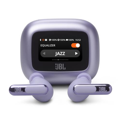 JBL LIVE BEAM 3 ワイヤレスイヤホン スマート充電ケース/LDAC対応ハイレゾ/マルチポイント/ハイブリッド ノイズキャンセリング/IP55防水/ワイヤレス充電対応/パープル/JBLLIVEBEAM3PUR 14,887円