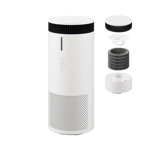 アイリスオーヤマ 加湿空気清浄機 静音 小型 自動モード 省エネ ペット 脱臭 花粉 ホコリ PM2.5 集じん ウイルス アレルギー フィルター交換ランプ付き 16畳 AAP-SH30B-W ホワイト
