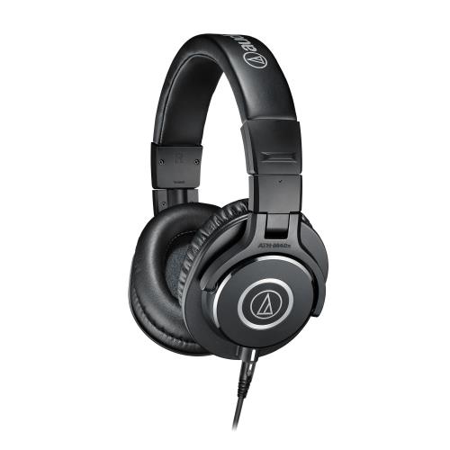 オーディオテクニカ ATH-M40x プロフェッショナルモニターヘッドホン ATH-M40x スタジオレコーディング/楽器練習/動画編集/ミキシング ブラック