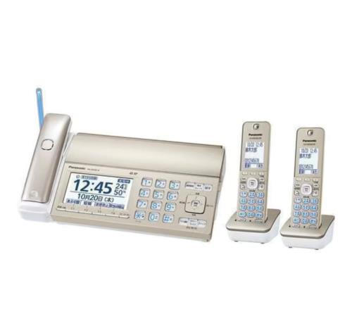 パナソニック デジタルコードレスFAX KX-PD750DW-N 子機2台付き添い人 しち面倒臭さ電話を掛ける話しあい役立つこと積み上げる 「体温・湿度目覚まし時計」積み上げる 見てから刷り上げる役立つこと 三鞭酒ゴールド素晴らしい 防犯 電話 とき勧める品