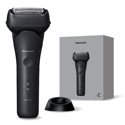 パナソニック メンズ シェーバー ラムダッシュ 3枚刃 電動 髭剃り ACアダプター充電/充電スタンド 密着スイングヘッド ES-L341W-K ブラック