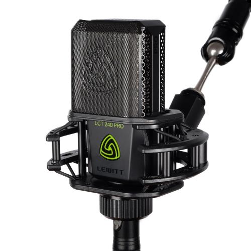 LEWITT LCT 240 PRO Vocal Set コンデンサーマイク ラージフラム 単一指向性 ボーカル 録音 ゲーマー ストリーマー向け 配信 ポップフィルター付属 ルーイット|ピースリーショップ 店