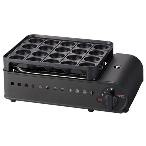 Iwatani イワタニ 岩谷 カセットガス たこ焼器 スーパー炎たこII えんたこ マットブラック 日本製 CB-ETK-2