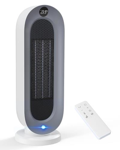 『人感センサー付き』セラミックヒーター ECO知能恒温 節電対策 セラミックファンヒーター 暖房器具 省エネ 電気 首振り 3段階温度調整 800W/1200W 切り忘れ防止 二重過熱保護 転倒OFF タイマー機能 リモコン付き 大風量 速暖 電気ストーブ 電気ヒーター 足元 スリム タワー