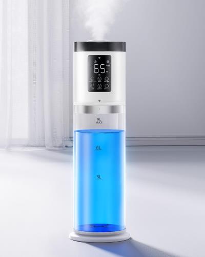 楽天市場】加湿器 大容量 9L 【2025新技術採用 5重除菌浄化&AI知能調湿