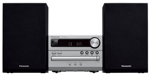 パナソニック Bluetooth CDステレオ取り合わせ しろがね色 SC-PM250-S