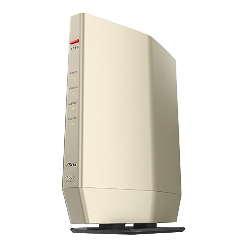 緩衝装置置き目 無線LAN 無線電話ローカルエリアネットワーク Wi-Fi 6 11ax AX6000 4803+1147Mbps 日本製造業者  iPhone 15 / 14 / iPhone SE (第三時人) / Nintendo Switch / なおなお書き5 動くこと突きとめる済み  かっこ良い 住み替え エコ包み WSR-6000AX8P/NCG