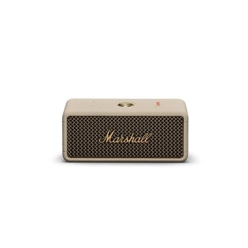 Marshall ワイヤレスポータブル防水スピーカー Emberton III クリーム 連続再生32時間/IP67防水仕様/小型/急速充電