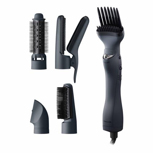 パナソニック エアースタイラー Air styler nanocare くるくるドライヤー ナノ世話をする 高にじみ出るナノイー 暗灰色黒いこと EH-KN0K-K