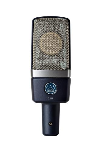 AKG (アーカーゲー) C214-Y4 C414 XLIIと同等のフラム ボーカル/アコギ/ピアノ/弦楽器/管楽器/ドラム/パーカッションの収音に最適 [ヒビノ正規輸入品] サイドアドレス型コンデンサーマイクロホン｜ピースリーショップ　店