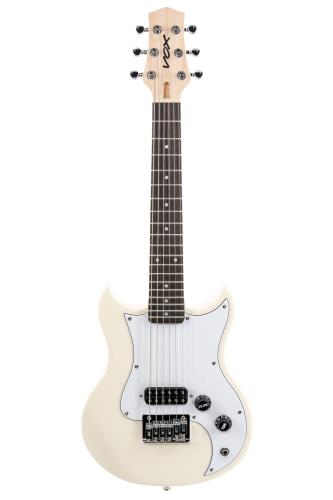 VOX(ヴォックス) ミニギター SDC-1 mini WH ホワイト ショートスケール レギュラーチューニング対応 手の小さな女性やお子様に最適 キャリーバッグ付属