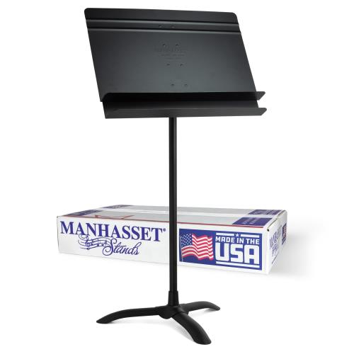 Manhasset マンハセット 譜面台 M50 オーケストラモデル(Orchestral Stand)ブラック