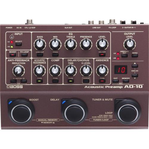 BOSS/AD-10 Acoustic Preamp ボス アコースティックプリアンプ